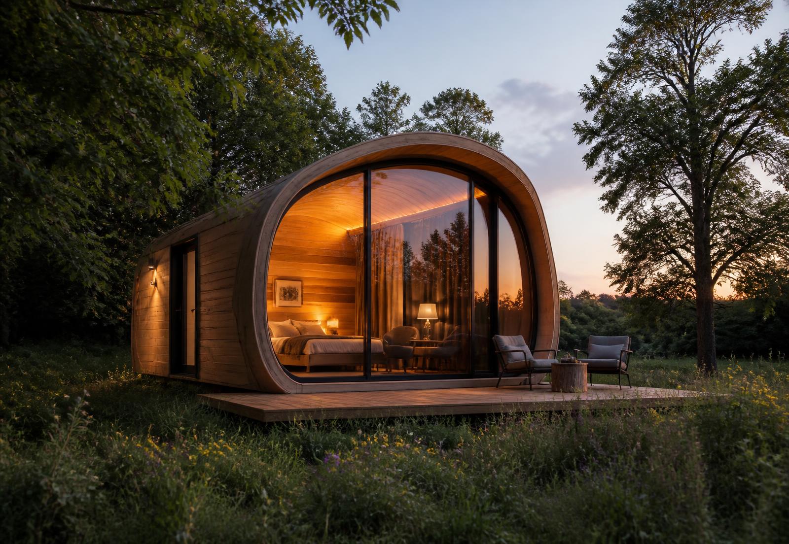 Cacooned Pod exterior